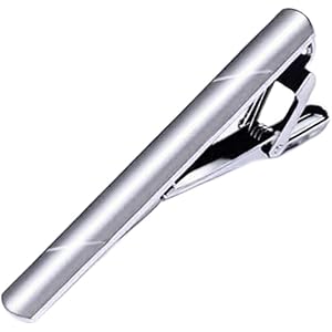 Classic Black Tie Clip for Men Business Formal Dress Necktie Accessory