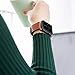 Mkeke Compatible Apple Watch Band 42mm Genuine Leather iWatch Bands Brown