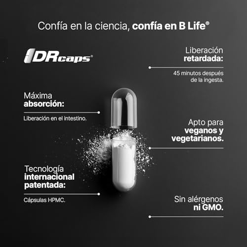 Probióticos para Mujer 120 cápsulas | 60 Billones con Bromelina e Inulina de Agave | 12 Cepas para Salud Digestiva | 60 Billion Womens Probiotic B Life