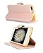 iPhone 8 Plus Case, iPhone 7 Plus Wallet Case, FLYEE Bling Handcraft Luxury Rhinestone Flip Case Magnetic Crystal Protective Leather with Card Slot for iPhone7 Plus iPhone8 Plus 5.5 inch Rose Gold
