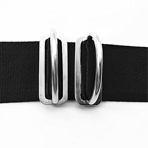 Weight Belt Keeper Slider Retainer & D Ring For 2" Scuba Diving Dive Webbing
