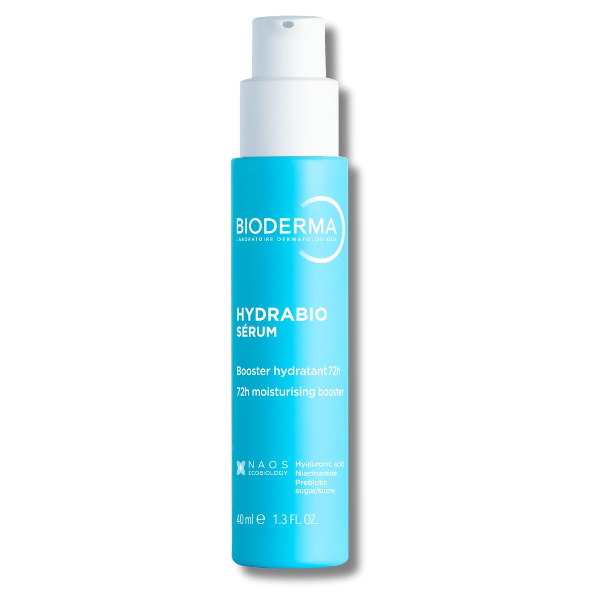 Bioderma Hydrabio Serum - Moisturising Serum for Dehydrated Skin, Moisturiser Concentrate Protects, Soothes & Nourishes Skin for Intense Hydration, 40ml