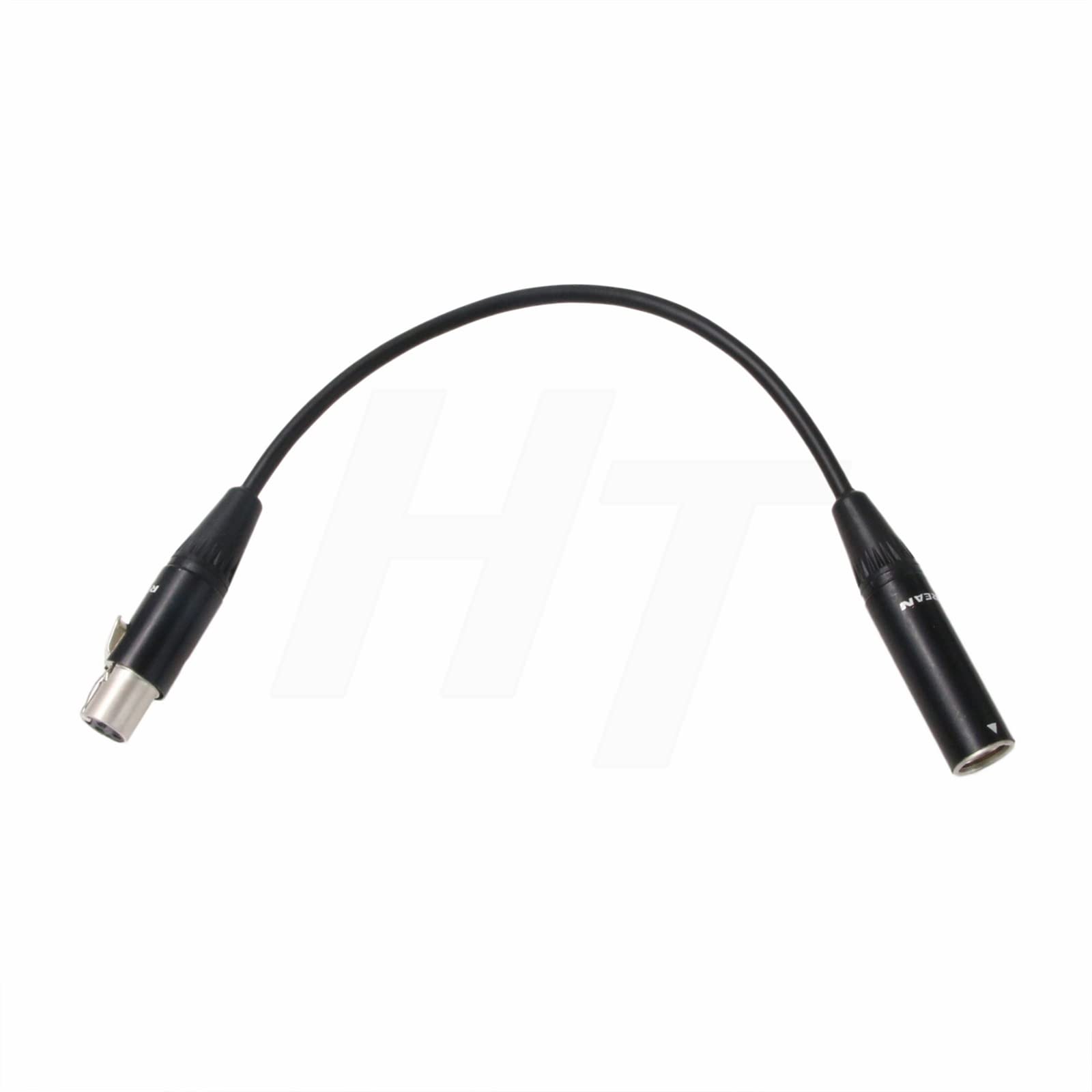 HangTon Audio Adapter Cable for Shure Microphone Headset WH20TQG TA4M to AKG PT 40 80 Bodypack Wireless Transmitter TA3F 15cm