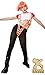 Xcoser The 5th Fifth Element Leeloo Suspender Flexiable Size in Orange Christmas Party Props 2014