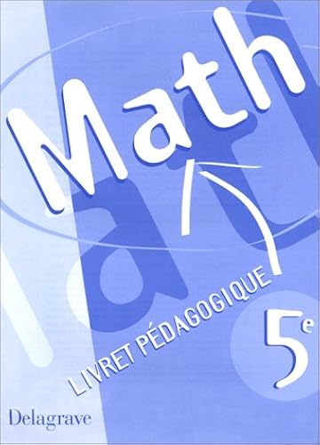 Download Mathématiques, 5e. Livret pédagogique PDF