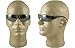 Starlite SM Safety Glasses - Gray Temple - Silver Mirror Lens