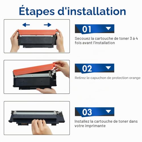 117A Toner Cartridge with Chip Compatible with HP 117A for HP Color Laser MFP 178nw 179fnw 150nw 150a 178nwg 179fwg 178 179 150 W2070A W2071A W2072A W2073A Ink (Black Yellow) Cyan Magenta, 4-1 Pack )