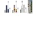 Violife Slim Portable + Sonic Toothbrush Set, Designs As Pictured, 4 Count, Ocean, Candy Stripe, Spearmint, Mosaic