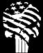 American Flag Punisher Vinyl Decal Sticker|Car Truck Van Wall Laptop|WHITE|5.5 In|KCD678