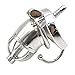 FeiGu Male Stainless Steel Chastity Cage Device with Catheter Anti-Off Ring Sex Toys Fetish Erotic 178 (cage with 45mm Ring)
