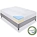 Best Choice Products 10in Full Size Dual Layered Gel Memory Foam Mattress with CertiPUR-US Certified Foam