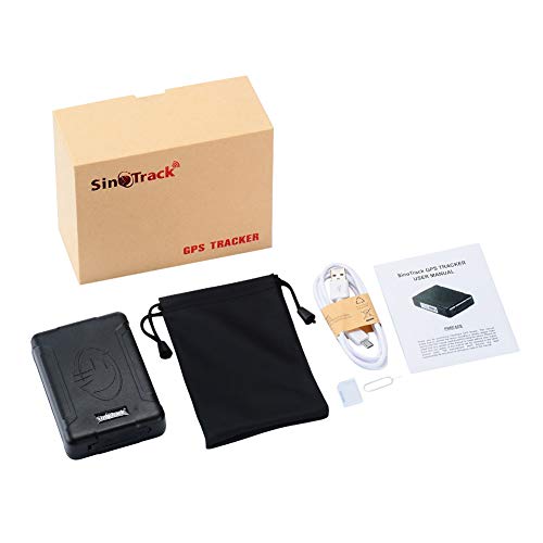 SinoTrack GPS Tracker ST-915W 3G Strong Magnet Tracking Device Locator for Vehicles, Waterproof Real-Time Car GPS Tracker with Free Software, for Car Motorcycle, Taxi, Bus, etc