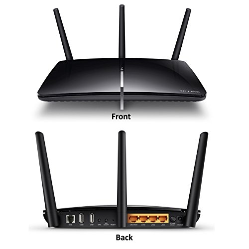 TP-LINK ARCHER D7 IEEE 802.11ac Ethernet, ADSL2+ Modem/Wireless Router