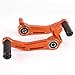 for KTM 390 Duke 2013-2016 for KTM RC125/RC200/RC390 2014-2016 Motorcycle Accessories CNC Aluminium Orange Brake Clutch Gear Pedal Lever