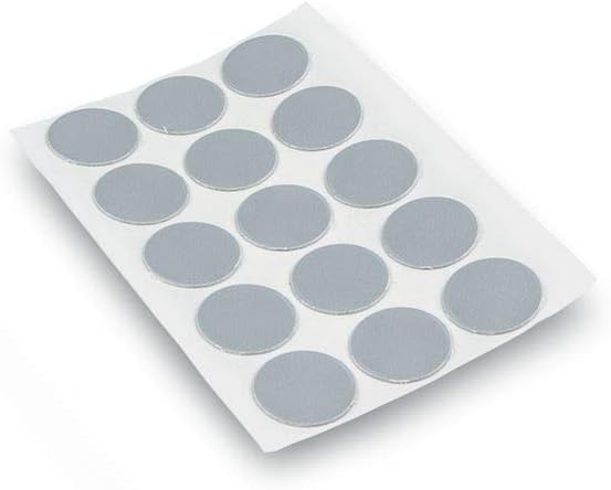 SELF Adhesive Screw Hole Cover Cap Furniture 15pcs Ø20mm Grey