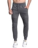 MODCHOK Men's Jogger Sweatpants Running Pants Sports Trousers Slim Fit Tracksuit