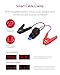 ISELECTOR 2000A Peak QDSP Car Jump Starter, 18000mAh 12V Portable Jump Starter Battery Pack Car Boaster with Safe Smart Clamp Cables, Supports 8.0L Gas and 6.5L Diesel