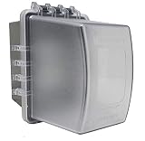 Sealproof 1-Gang Deep Weatherproof In Use Outdoor Outlet Cover | Lockable, UL Extra Duty Compliant, 18 Configurations