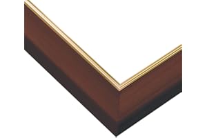 Epoch Company [Made in Japan] Wooden Puzzle Frame Woody Panel Excellent Gold Line Gold Molle Specifications Brown (Panel No.1