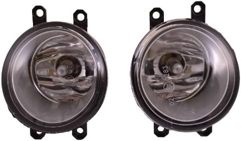 PCP Fog Driving Lights Lamp for Toyota Camry 2010 2011 with Bezel Kit Set of Two