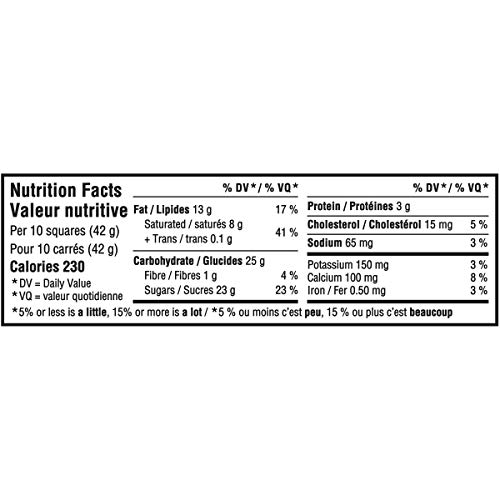 Cadbury Dairy Milk Chocolate Toffee, 100g/3.5oz Bar, (Imported from