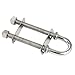 Amarine-made Stainless Steel Marine Boat Stern Bow Eye Tie Down U Bolt -1/2