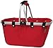 M1N4B5 JanetBasket Large Aluminum Frame Basket, 18-Inch x 10-Inch x 9.5-Inch, Rouge