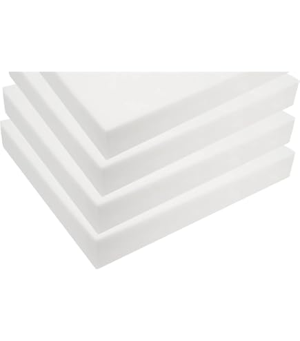 GoTo Upholstery Foam Cushion - 2x18x58 Inches, 44ILD Firm, Made In USA, For Furniture & Boats