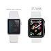Tranesca 4 Pack 42mm Case with Built-in HD Clear Screen Protector Cover Compatible with Apple Watch Series 3 and Series 2 - (Clear+Black+Gold+Rose Gold)