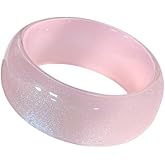 MMIUAEG Candy Color Acrylic Chunky Bracelet for Women Colorful Geometric Wide Cuff Bangle Vintage Statement Party Jewelry for Women