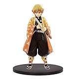 Apehuyuan Anime Demon Slayer: Kimetsu no Yaiba Vinyl Figure Statue Action Collectible Figure Toys (Zenitsu Agatsuma)