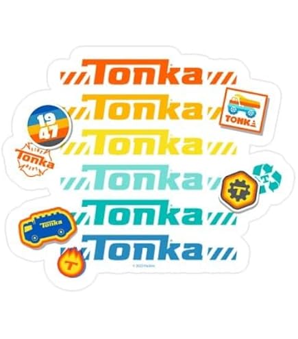 TONKA TRUCK MINI 1" OVAL LOGO Toronto Canada Water Slide
