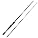 Entsport 2-Piece Casting Rod Graphite Portable Baitcast Rod Inshore Baitcasting Fishing Rod Freshwater Baitcaster Rod Baitcaster (8-20-Pound Test) (7' Medium)