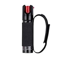 SABRE RED Pepper Gel Spray - Police Strength - Runner with Adjustable Hand Strap (Max Protection - 35 bursts, up to 5x