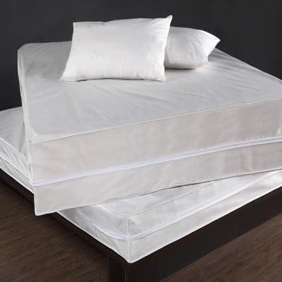 Permafresh Antibacterial 3-Piece Complete Bed Protector Set, Twin XL