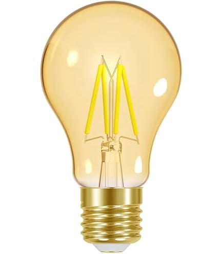 LUMB Lâmpada LED Filamento Vintage Autovolt E27, 4W, Ambar Taschibra