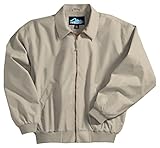 Tri-Mountain Achiever Microfiber Jacket, L, Sand