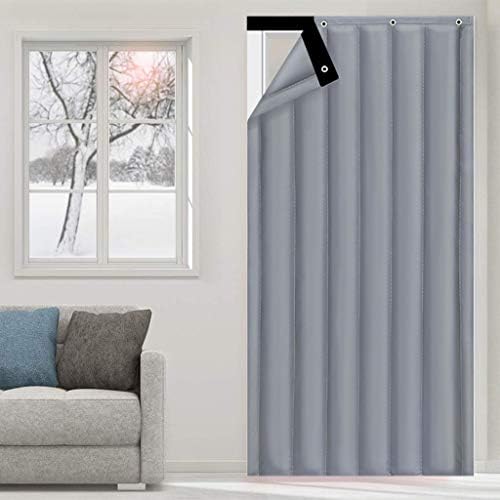 ドアカーテン Shijinhao コットンカーテン ノイズ減少 防風 停電 絶縁 エネルギー損失に対する耐性 バルコニーカーテン