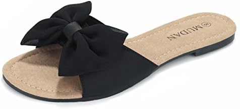 Mu Dan Women's Floral Flat Sandals