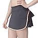 Fila Women's Flirt Back Skorts, Ebony, Furo Coral, S