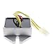 AUTOKAY 12 Volt Electrical Voltage Regulator 845907 394890 797375 LG691185 MIU14388 Fits for 192400 196400 226400 280700 351700 28M700 18HP to 24HP engines with 10A 13A 14A and 16A charging system