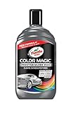 Turtle Wax T4090S Silver Color Magic Plus Colored Car Polish Cleans Shines Restores Scratches Includes Chipstick 500ml