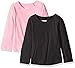 Limited Too Girls' 2 Pack: Long Sleeve Baseball Tee-Shirt