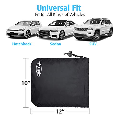 image for Tvird Side Mirror Cover, Snow and Ice Mirror Cover for Car 2 Packs, Fr