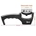 Kitchen Knife Sharpener - Professional 3-Stage manual Diamond Coated sharpening System Anti-skidding for Ceramic, Straight, Fruit, Pocket, Boning, Folding and Chef Knives