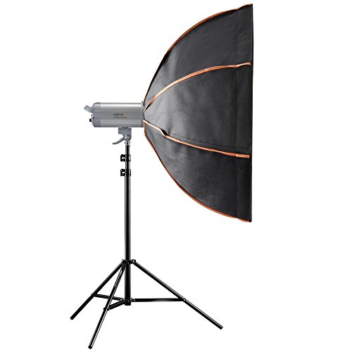 Walimex Pro VC Excellence Advance 600L Set inkl. 600 Watt Studioblitz/Octagon Softbox/Grid/Lampenstativ