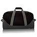 Dalix 21'' Large Duffle Bag with Adjustable Strap (Black Gray)