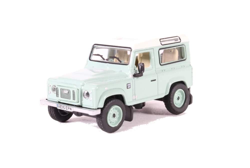 Oxford Diecast 1:76 Land Rover Defender 90 Station Wagon Grasmere Green (Heritage) Collectable model 76LRDF007HE