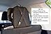 Baby Car Mirror with Light (for Driving at Night) & FOB Control | Backseat Baby Mirror by Baby Watch | Shatter-Proof, Fully Assembled