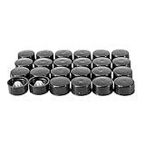 (24 Pack) Black Cone Lined Cap (22/400)